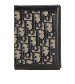 Christian Dior DiorTravel passport holder, Canvas, Blue, 2*